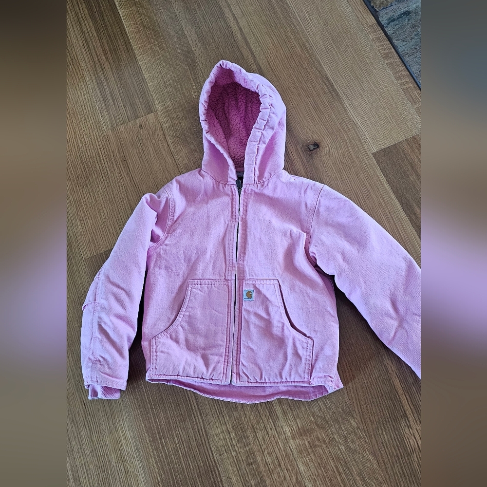 Pink Carhartt Hooded Jacket